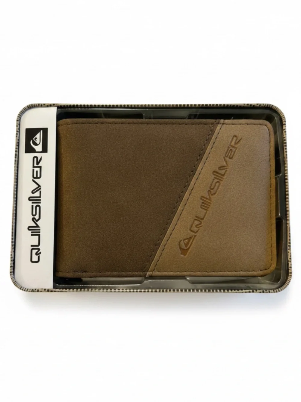 Quicksilver Suede Brown Wallet